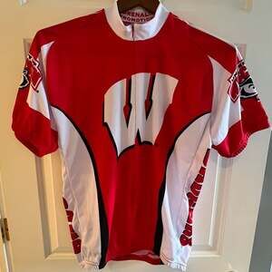 Wisconsin Badgers Men's Cycling Jersey XL